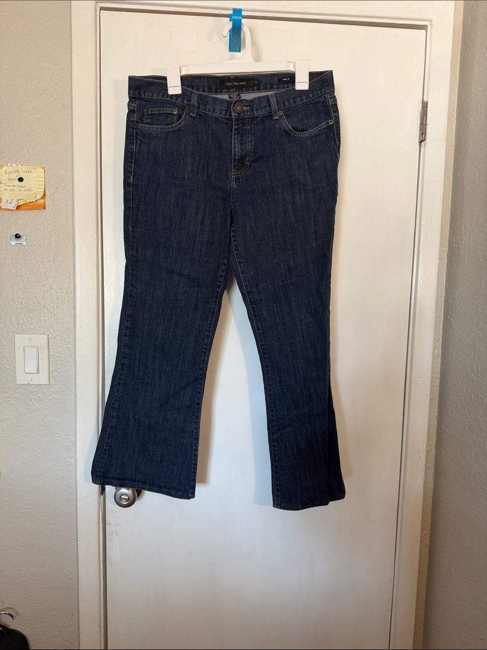 Calvin Klein Jeans Dark Blue Bootcut Women's Jeans